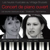 Illustration. Concert-Resto  Vintage « Piano-improvisé ». Lubov Barsky et Marie-Claude Hurter. 2014-03-21